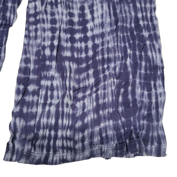 Colorful Planet Pants Elastic Waist Girls L 10 12 Flowy Wide Leg Boho Hippie Dye - Picture 3 of 7